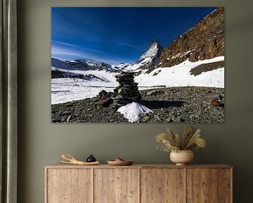 Een mooi beeld van de noordwestzijde van de iconische Matterhorn van Arthur Puls Photography