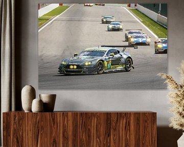 Aston Martin V8 Vantage GTE op Spa Francorchamps van Sjoerd van der Wal