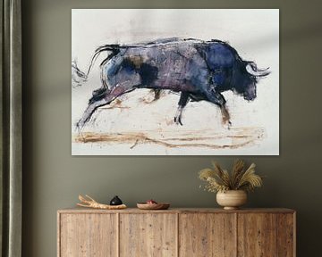 Charging Bull by Mark Adlington