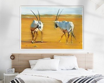 Oryxantilopen von Mark Adlington