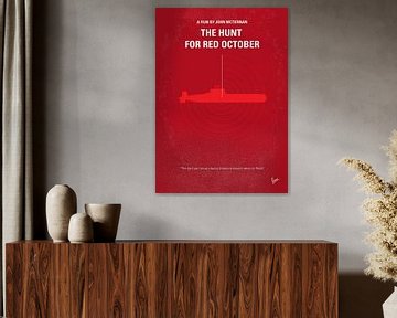 No198 My The Hunt for Red October affiche de film minimal sur Chungkong Art