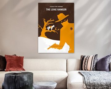 No202 My The Lone Ranger minimal movie poster van Chungkong Art