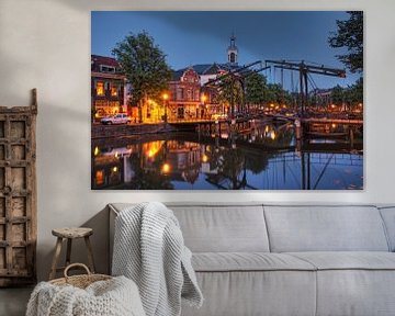 Appelmarkt bridge Schiedam by Peet de Rouw