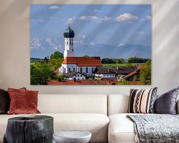 Zugspitzblick in Oberbayern von Achim Thomae