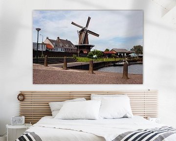Le moulin à vent de Wijk bij Duurstede, Pays-Bas