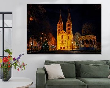 Roermond by night, Munsterkerk van Carola Schellekens