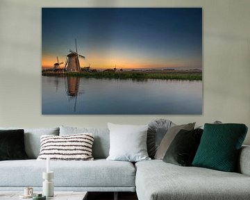 Windmill Kinderdijk by Rinke van Brenkelen