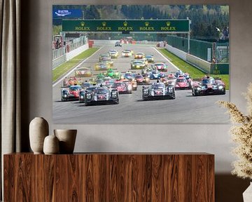 Départ des Six heures de Spa 2016 du Championnat du monde d'endurance de la FIA à Spa-Francorchamps sur Sjoerd van der Wal Photographie