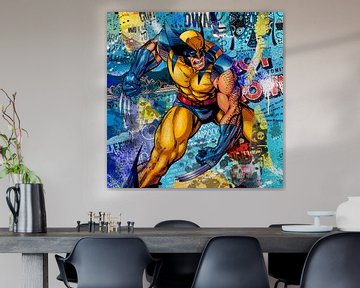 Wolverine van Rene Ladenius Digital Art