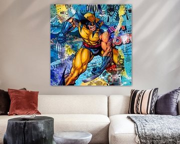 Wolverine van Rene Ladenius Digital Art