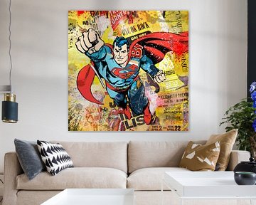 Superman van Rene Ladenius Digital Art