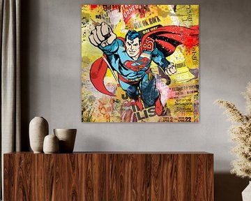 Superman van Rene Ladenius Digital Art