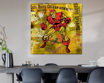 Iron Man van Rene Ladenius Digital Art