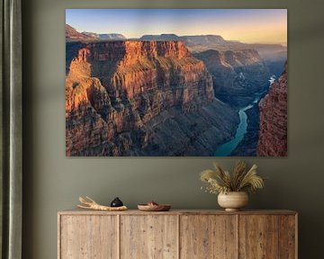 Sonnenuntergang Toroweap, Grand Canyon N.P. Nordrand von Henk Meijer Photography