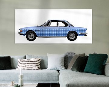 BMW 3.0 CSI in bavarian blue von aRi F. Huber