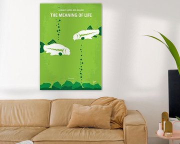 No226 My The Meaning of life minimal movie poster van Chungkong Art