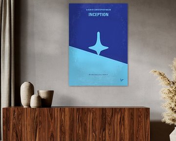 No240 My Inception minimal movie poster van Chungkong Art