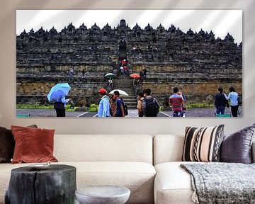 Borobudur total sur Henk Langerak