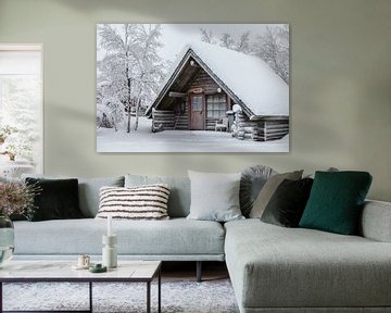Finnland, Holzhütte von Frank Peters