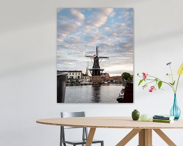 Le moulin à vent de l'Adriaan à Haarlem sur Arjen Schippers