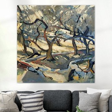 In the olive grove (square) by Nop Briex