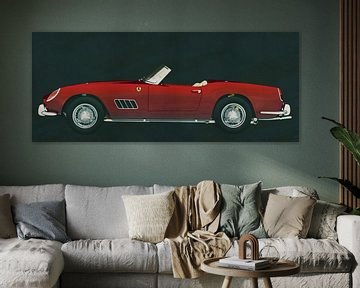 Ferrari 250 GT Spyder California 1960 van Jan Keteleer