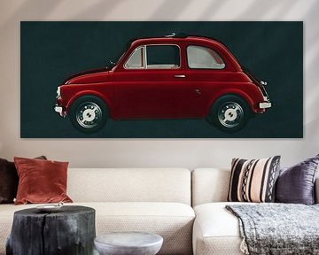 Fiat Abarth 595 from 1968 by Jan Keteleer