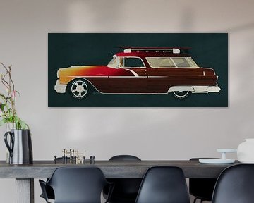 Pontiac Station Wagon 1956 Surfer Edition