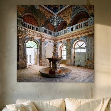 Abandoned Fountain in Decay. by Roman Robroek - Photos of Abandoned Buildings
