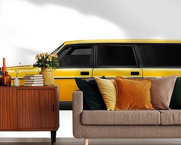 Volvo 245 station wagon in yellow by aRi F. Huber