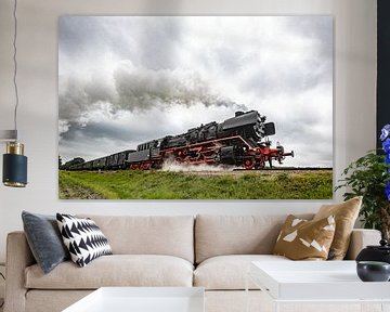 Steam train by Hille Monster