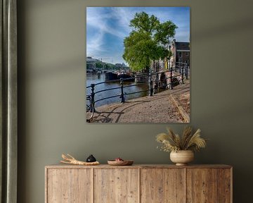 Bridge over Keizersgracht near the Amstel by Peter Bartelings