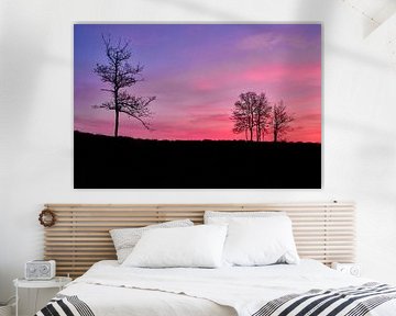 Purple sky