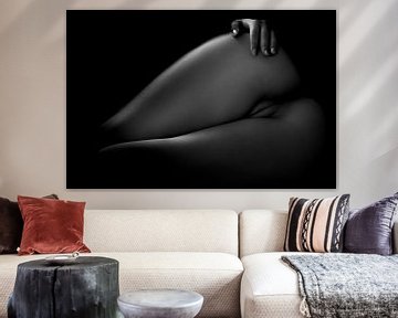Billen en Vagina in Low-Key Bodyscape van Art By Dominic