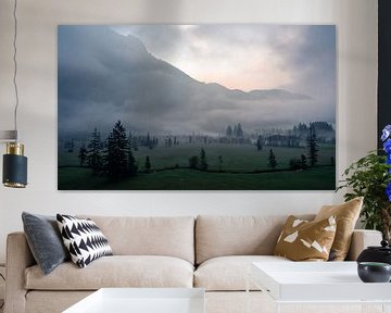 Nebelfelder in Oberammergau von Anselm Ziegler Photography
