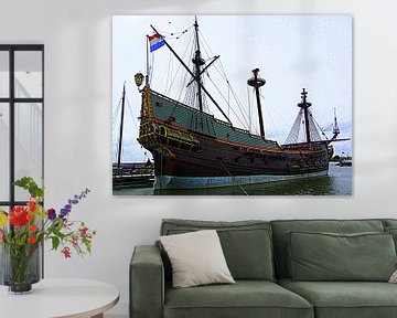 VOC Schip Lelystad van Nicky`s Prints