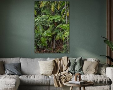 Dschungel Paradies Wald - Farn und Palmen von Jiri Viehmann