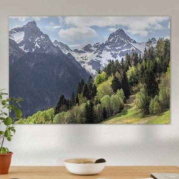 Bezaubernd: Berglandschaft im Brandnertal, Österreich