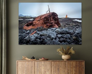Shipwreck in Iceland by Julian Buijzen