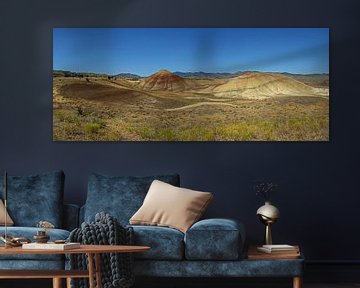 Painted Hills, Oregon, États-Unis sur Jeroen van Deel