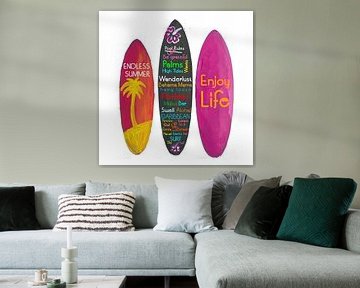 Philosophie de la planche de surf - Profiter de la vie, voyager et surfer sur Markus Bleichner