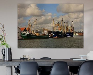 Vissersschepen Oudeschild Texel sur Ruud Lobbes