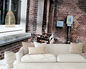 Utrecht - Bicycle on the pavement