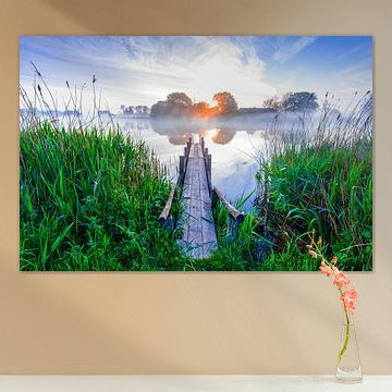 A beautiful and peaceful scaffolding by Eelco de Jong