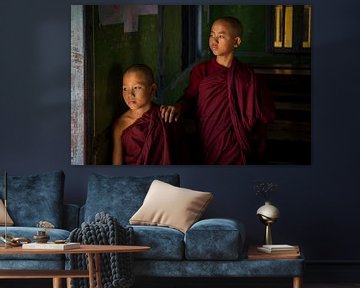 jonge monniken van Antwan Janssen