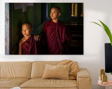 young monks by Antwan Janssen