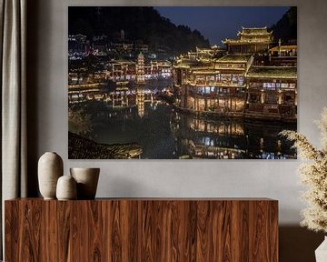 Traditioneel China in Fenghuang van Fulltime Travels