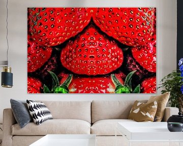 Verbotene Früchte (Schlafzimmer-Erdbeeren) von Ruben van Gogh - smartphoneart