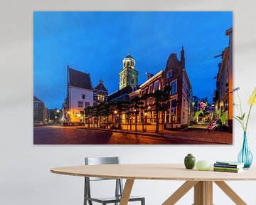 Deventer bei Abendlicht von Marco Schep