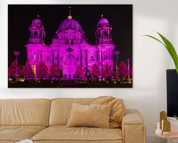 Berlin Cathedral in a special light